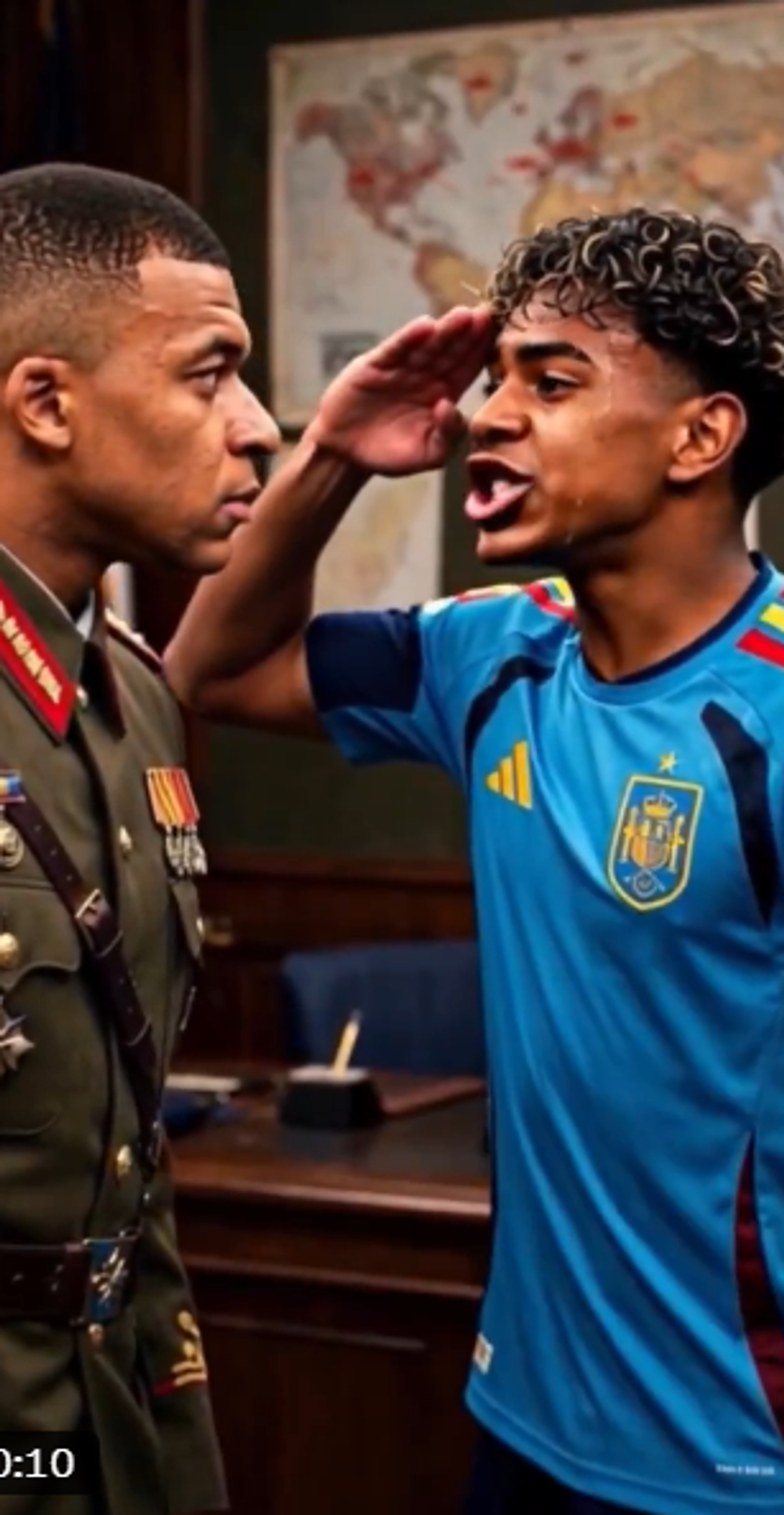 Meme-uri după Franța - Spania, în semifinalele Mondialului // foto: X