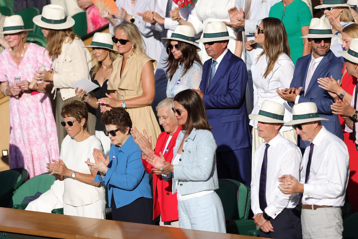 Simona Halep și Dorin Mateiu, în loja regală la Wimbledon! Imagini de la finala de sâmbătă
