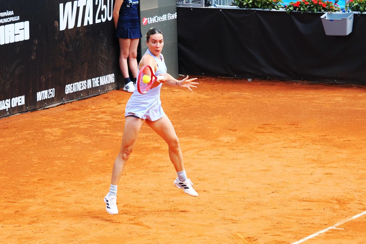 Gabriela Ruse, favorita 6, eliminată în primul tur la UniCredit Iași Open de numărul 100 mondial