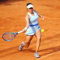 Miriam Bulgaru în acțiune la UniCredit Iași Open Foto: Roxana Fleșeru
