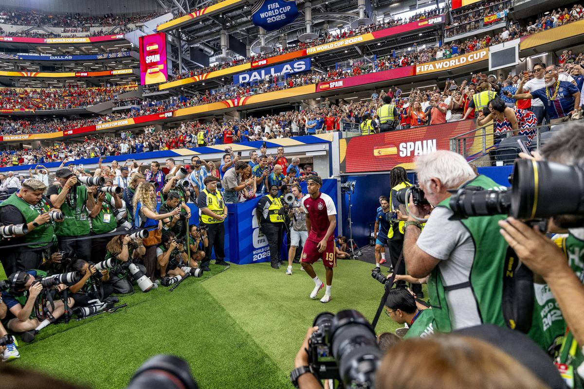 Imagini de la semfinala Franța - Spania de la Campionatul Mondial // foto: Imago