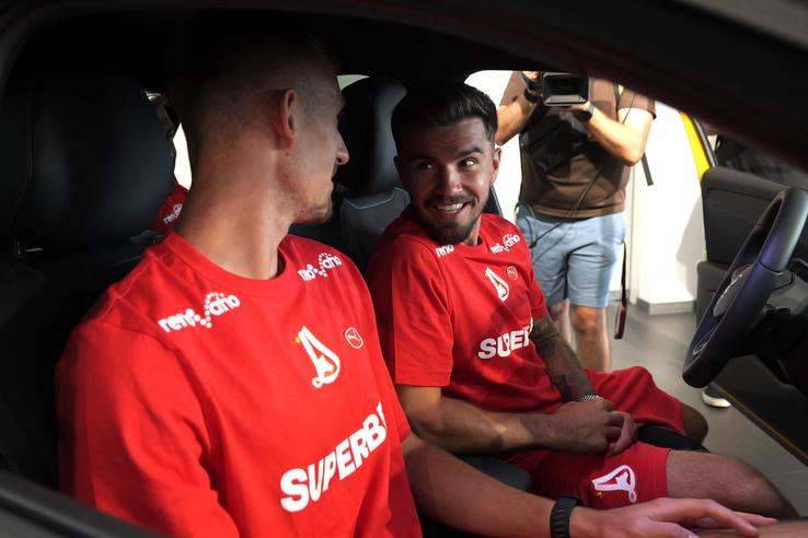 Dinamo a lansat parteneriatul cu Autoklass // foto: Andrei Furnigă (GSP)