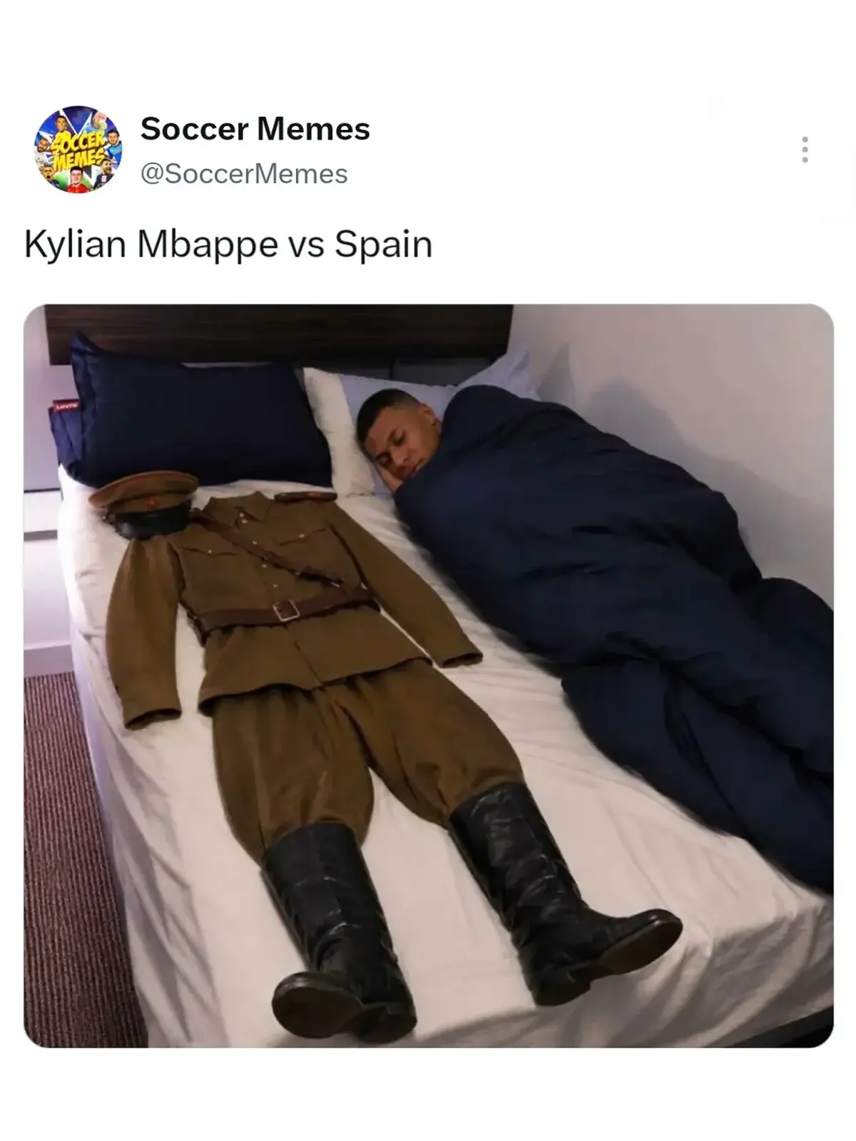 Meme-uri după Franța - Spania, în semifinalele Mondialului // foto: X