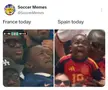 Meme-uri după Franța - Spania, în semifinalele Mondialului // foto: X