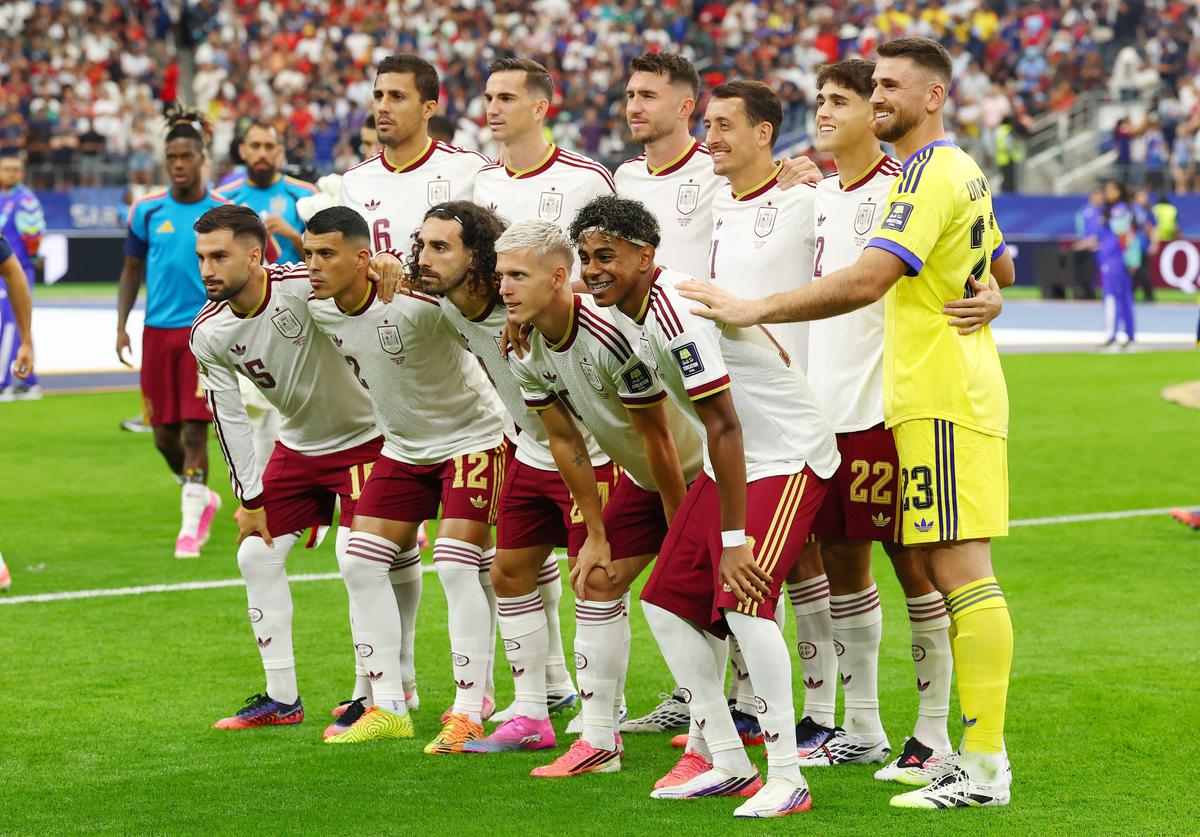 Imagini de la semfinala Franța - Spania de la Campionatul Mondial // foto: Imago