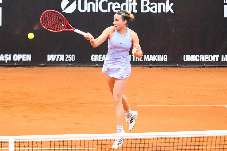 Gabriela Ruse în acțiune la Iași Foto: Roxana Fleșeru