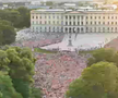 Naționala Norvegiei, primită de familia regală și de 100.000 de suporteri la Oslo