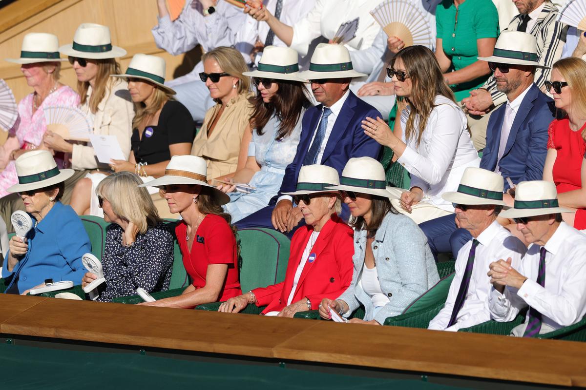 Simona Halep și Dorin Mateiu, în loja regală la Wimbledon! Imagini de la finala de sâmbătă