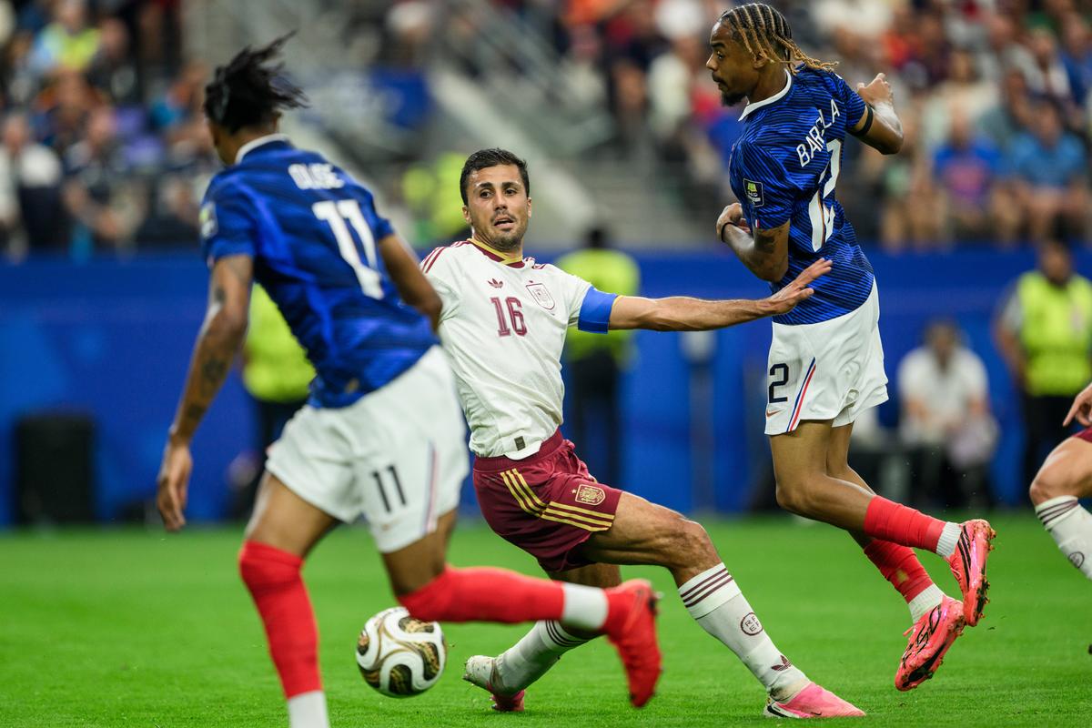 Imagini de la semfinala Franța - Spania de la Campionatul Mondial // foto: Imago
