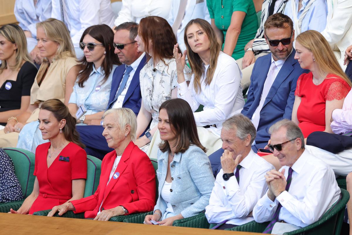 Simona Halep și Dorin Mateiu, în loja regală la Wimbledon! Imagini de la finala de sâmbătă