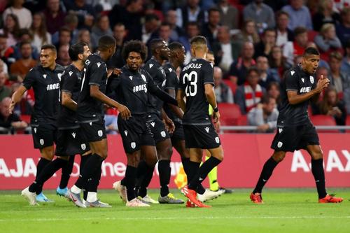 FOTO: GettyImages // Jucătorii lui PAOK, în Ajax - PAOK 3-2