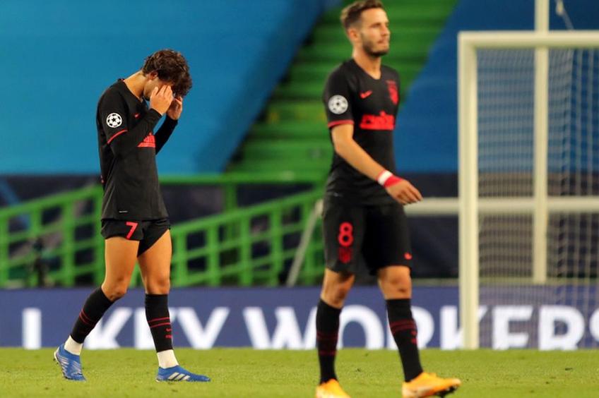 Atletico părăsește Liga Campionilor cu capul în pământ, în sferturi, după 1-2 cu RB Leipzig // foto: Guliver/gettyimages