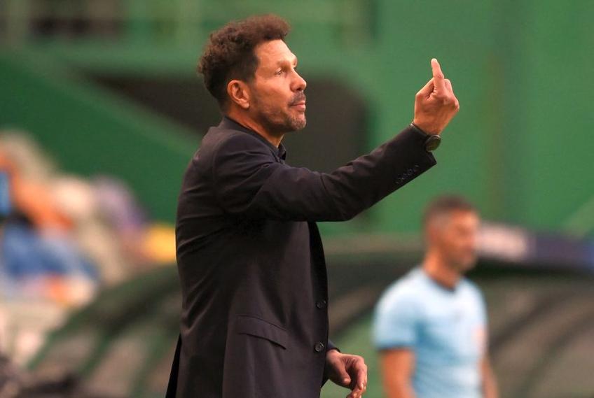 Diego Simeone, în RB Leipzig - Atletico Madrid // foto: Guliver/gettyimages