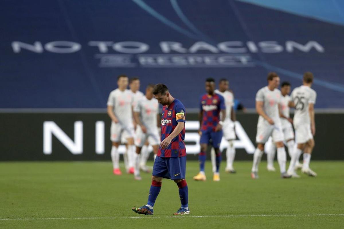 BARCELONA - BAYERN 2-8. FOTO Imaginile neputinței! Leo Messi, DĂRÂMAT după eșecul usturător din Champions League