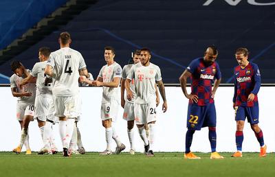 BARCELONA - BAYERN MUNCHEN 2-8. Rușine ISTORICĂ pentru Barcelona! A 6-a oară în 4.440 de meciuri când pățește asta