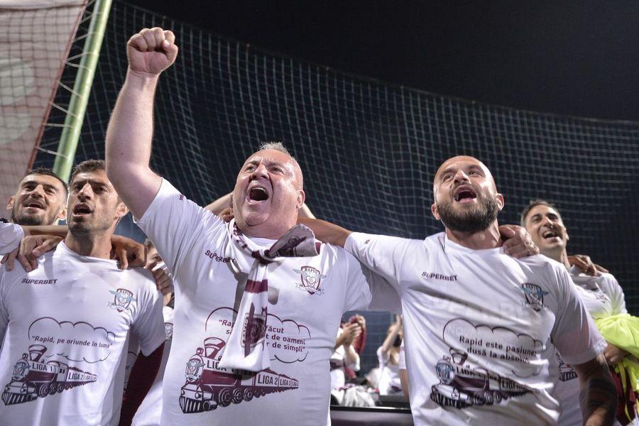 Iosif are o relație excelentă și cu propriii jucători, și cu galeria rapidistă FRF l-a legitimat pe allenatore Gigi! Nu suflă o vorbă despre mascarada de la FCSB, dar contestă 4 antrenori din Liga 1