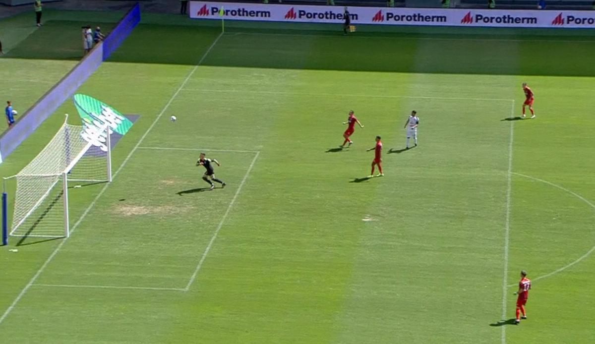 Gol Cristian Andrei  în CSA Steaua - Dacia Unire Brăila