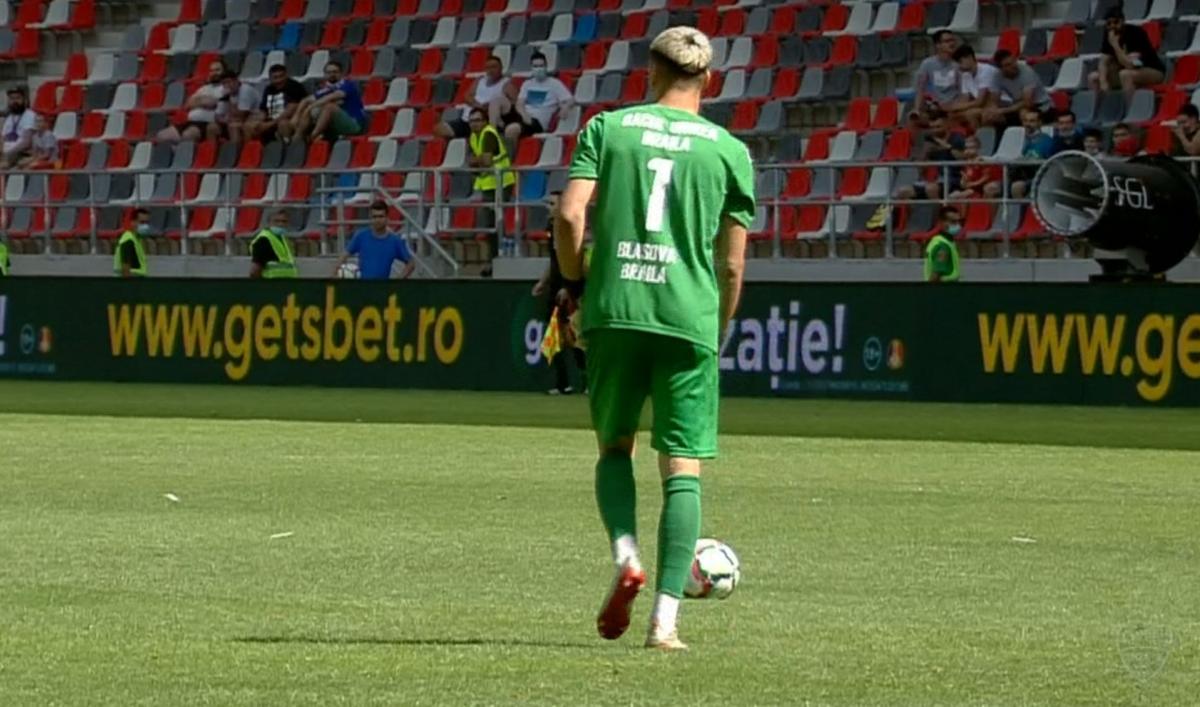 Faza anului în Liga 2 » Portarul a marcat de la 70 de metri împotriva Stelei! Motivul pentru care golul de senzație a fost anulat