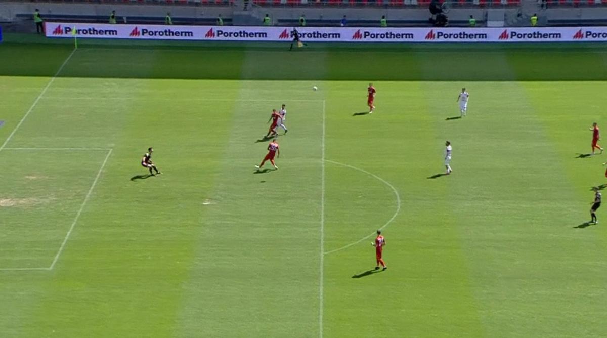 Gol Cristian Andrei  în CSA Steaua - Dacia Unire Brăila