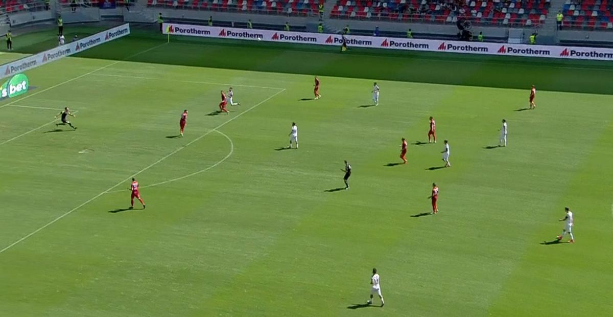 Gol Cristian Andrei  în CSA Steaua - Dacia Unire Brăila