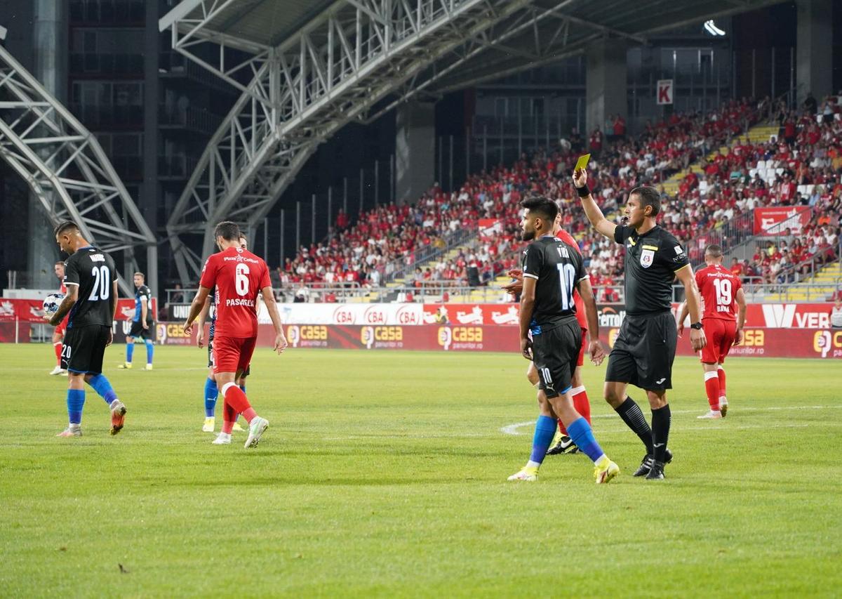 Ion Crăciunescu, șocat de una dintre deciziile de arbitraj din UTA - Craiova: „E mutilare! Trebuia direct roșu”