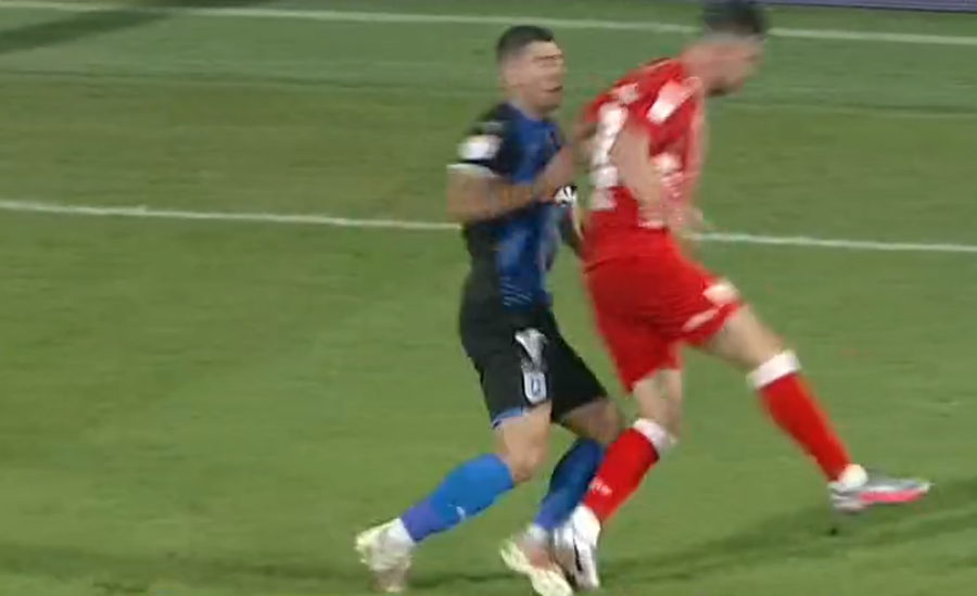 Decizia corectă: „roșu” pentru Hora Patronul CSU Craiova, acuzații grave: „Arbitrul a comis un act criminal! Pesemne că vor să rezolve campioana înainte de play-off”