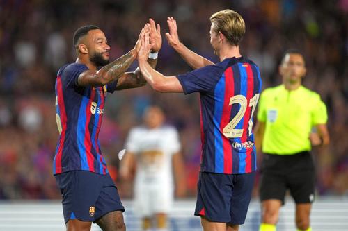 Memphis Depay și Frenkie de Jong/ foto Imago Images