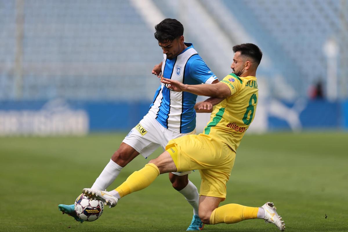 Rădoi a antrenat și norocul la CS Universitatea Craiova! Final incandescent cu Mioveni: penalty ratat și gol anulat de VAR