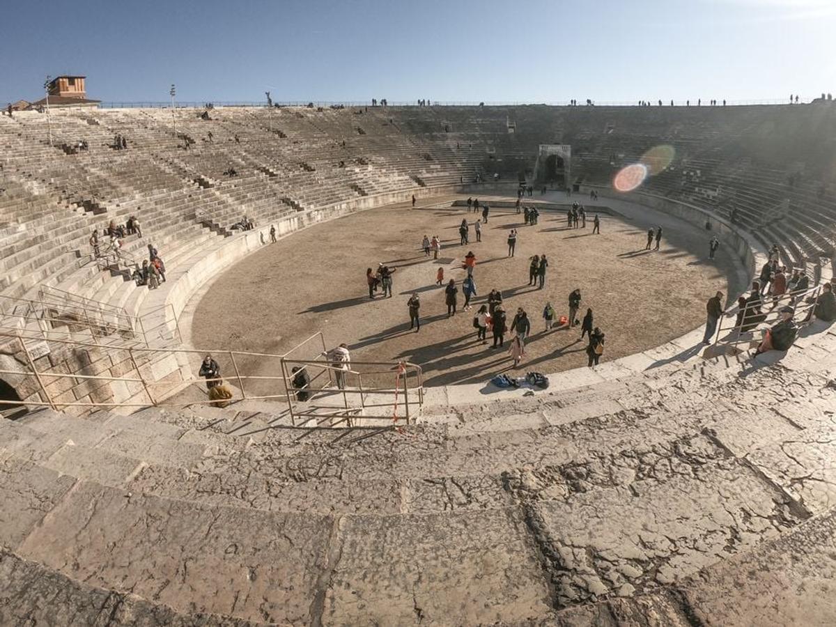 Arena di Verona, gazda meciului România - Italia la Campionatul European de volei feminin