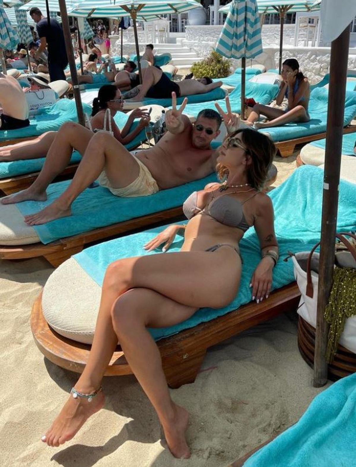 Fetele unei legende de la Dinamo au făcut show în Mykonos