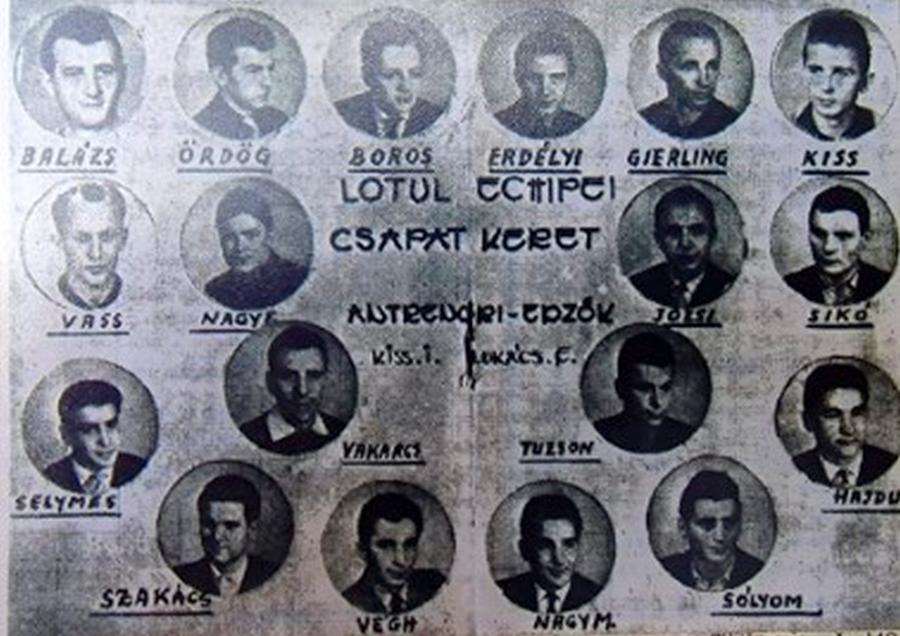 Gheorghe Gierling în lotul Locomotivei Târgu-Mureș din anii 1950 Căpitanul Locomotivei Târgu-Mureș din anii '50 i-a marcat gol marii echipe a lui Ujpest și își povestește tainele vieții: „Am stat 5 ani în lagăr. În primii trei, mama nu știa dacă mai trăiesc sau nu”