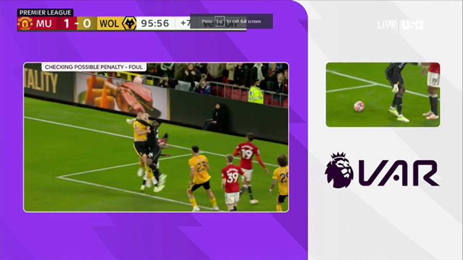 Decizie INEXPLICABILĂ în prelungiri la United - Wolves » Rio Ferdinand, scuze în numele clubului după un penalty evident ignorat în camera VAR
