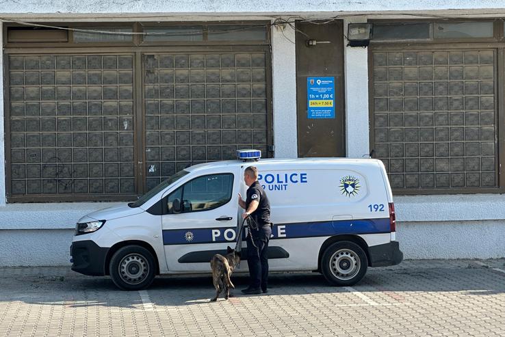 Poliția, în alertă la Drita - FCSB/ foto: Ionuț Iordache (GSP)