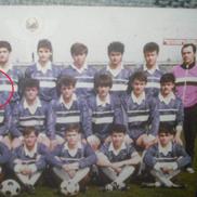 Gabriel Amărăzeanu, încercuit, la juniorii Argeșului / Sursă foto: Facebook@ Ferent-Popescu Lucian