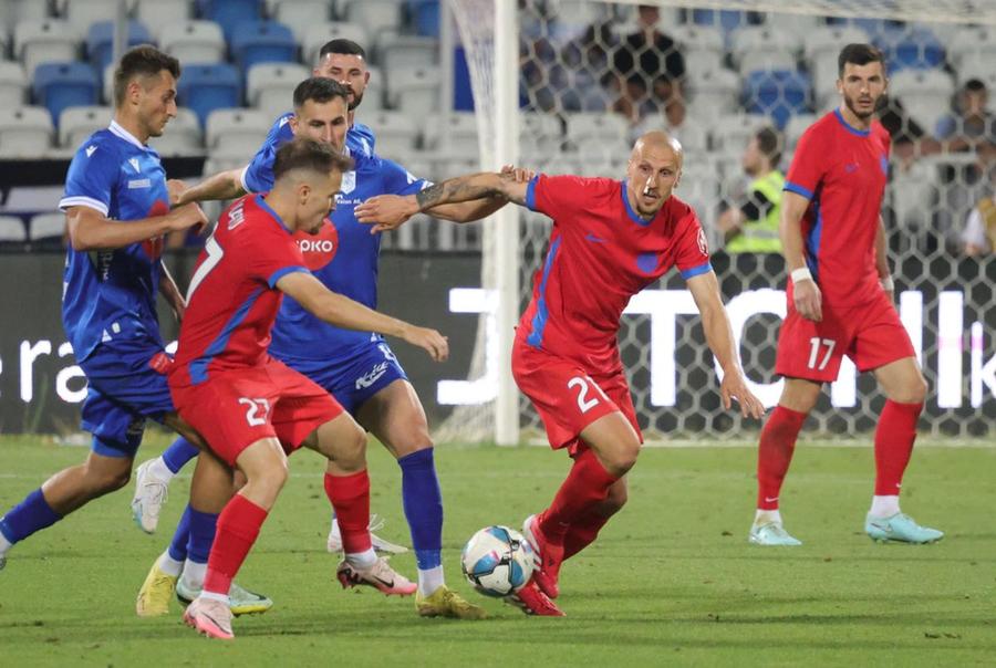 Drita - FCSB/ FOTO: Ionuț Iordache (GSP) Trei în play-off, dar cu ce preț?