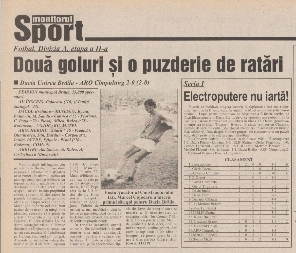 Daniel Laurențiu Heroiu - portarul de la ARO Câmpulung Muscel ucis într-un bar