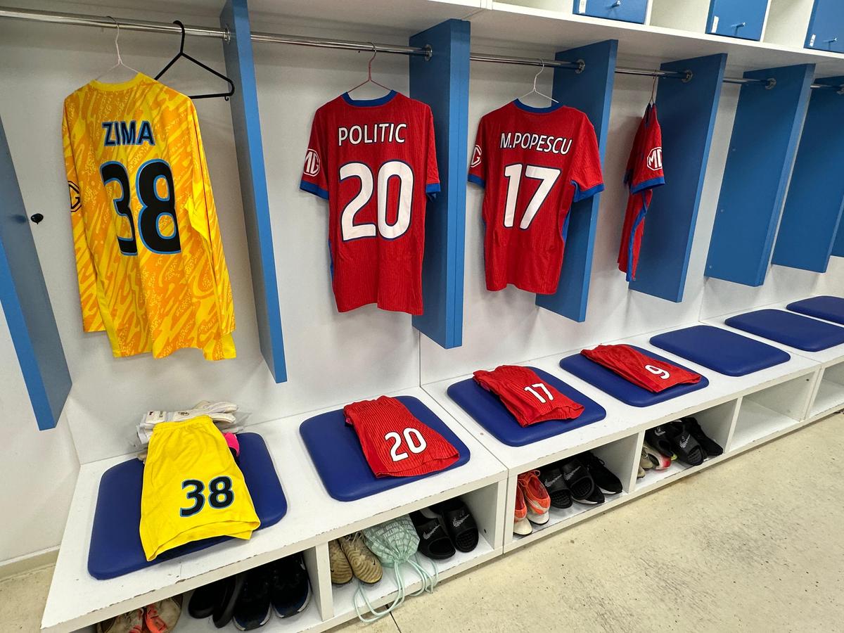 Imagini geniale din vestiarul FCSB » Ce „meniu” au campionii României înaintea meciului decisiv din Kosovo