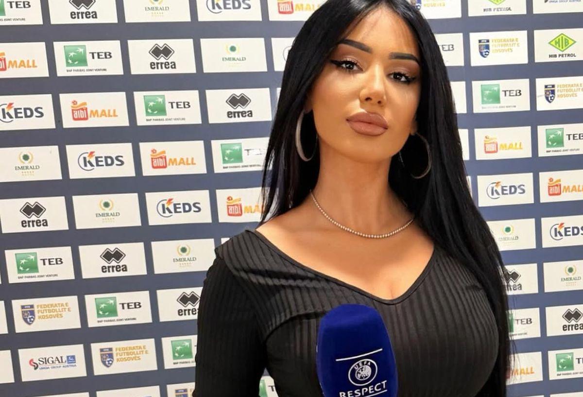 „A fost ceva intens, scurt, extraordinar” » Jurnalista-fotomodel din Kosovo, peripeții în București: „Mai bine o cupă de șampanie ...”