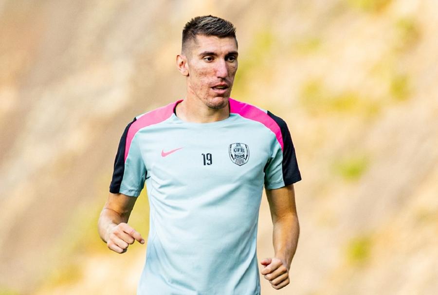 Marko Gjorgjievski // Foto: CFR Cluj 2025 a trecut în zadar » TOP 10 cele mai mari decepții din Superliga în acest an