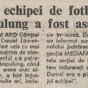Știre despre decesul lui Daniel Heroiu, de la ARO Câmpulung Muscel
