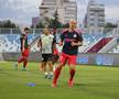 Chiricheș, Crețu - Drita - FCSB, imagini de pe gazon, înainte de meci/ foto: Ionuț Iordache (GSP)