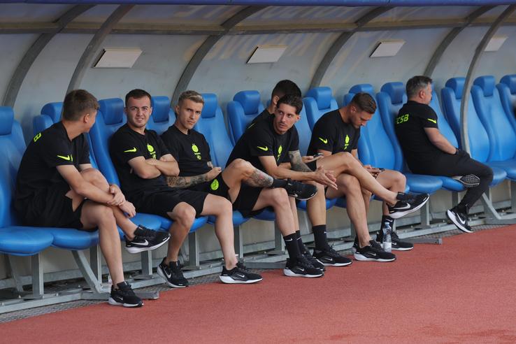 Drita - FCSB, imagini de pe gazon, înainte de meci/ foto: Ionuț Iordache (GSP)