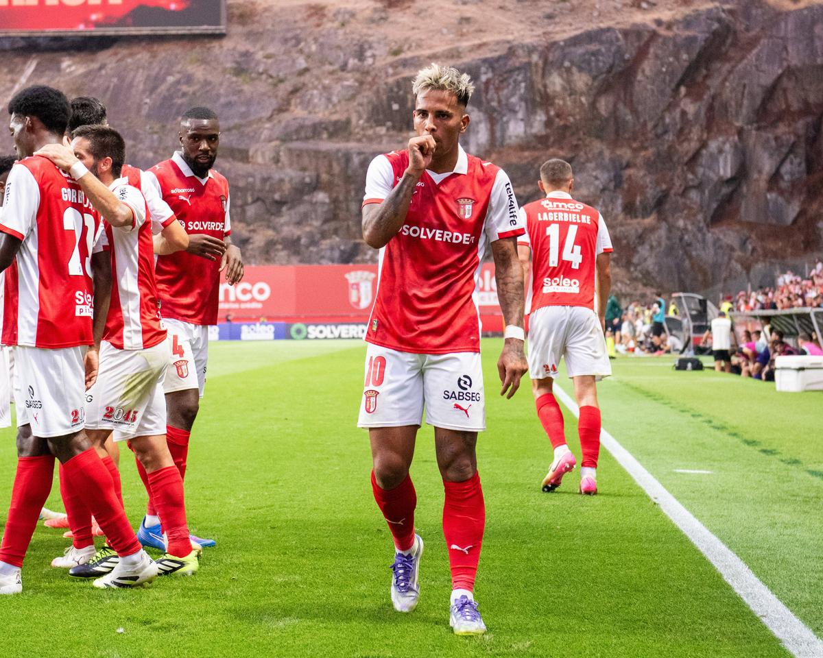 Braga - CFR Cluj, imagini de meci