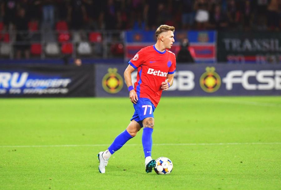 Andrei Gheorghiță, în tricoul FCSB/ FOTO: Cristi Preda (GSP) A plecat de la FCSB și vrea la Rapid: „Acolo sunt acasă”