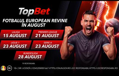 5 pariuri antepost 2026/2027 disponibile la TopBet
