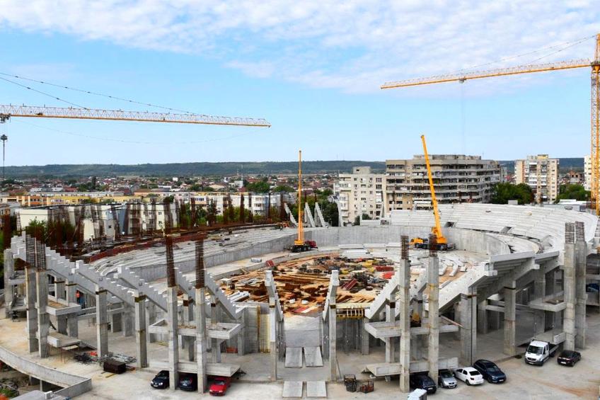 A doua cea mai mare Sală Polivalentă din România este aproape de inaugurare