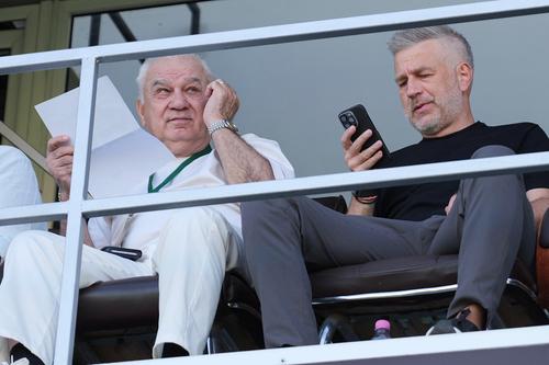 Anghel Iordănescu și Edi Iordănescu / Foto: GSP