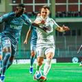 Cu Bumba în teren, Gyor a fost eliminată de Riga din Conference League/ foto: Facebook @Riga FC