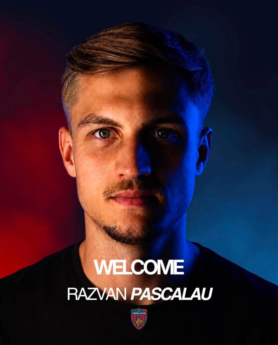 Răzvan Pașcalău a fost prezentat la Cosenza Jucătorul dat „dispărut” de suporterii lui Dinamo a semnat în Italia