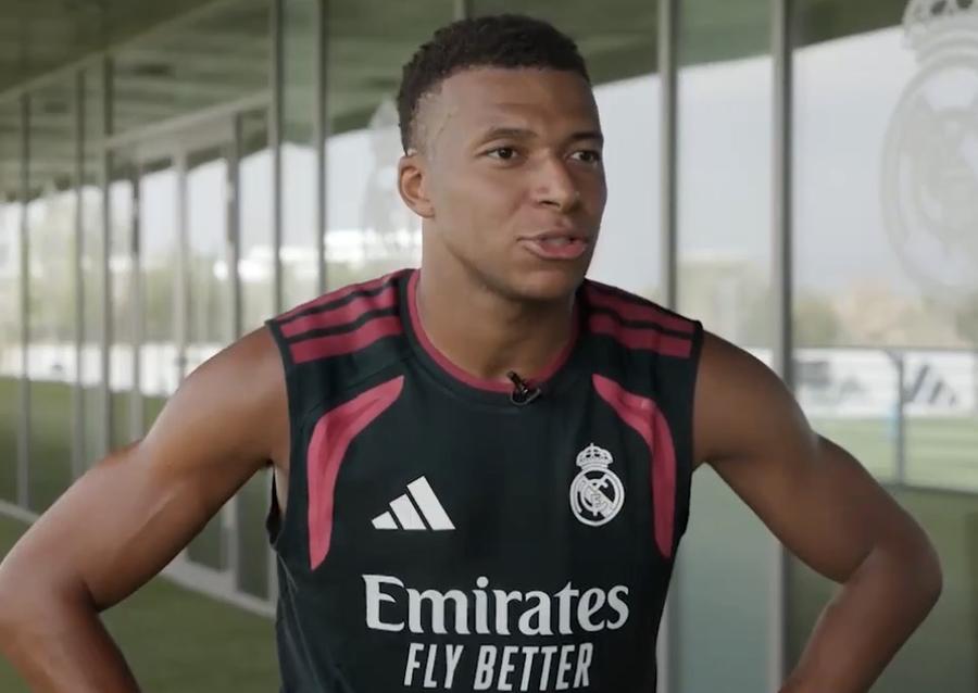 Kylian Mbappe are 86 de goluri marcate în 103 meciuri la Real Madrid / Foto: X Madrid Zone „Râd la antrenament cât de bun e!